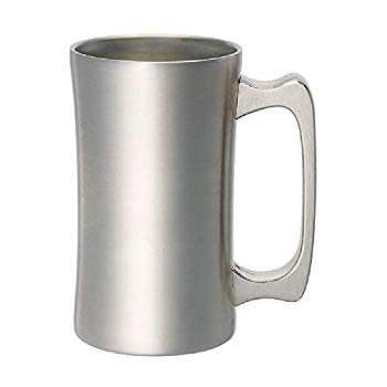 【中古】【人並み外れたに好いたらしい】ドウシシャ飲みごろ ビアマグ 600ml 引っ敷き DSSJ-600MT