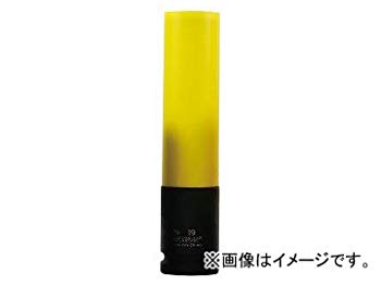 【中古】TIPTOP(チップトップ) 12.7角 スリーブ付ソケット ロング 黄 S190-19 - dwos6rj