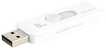 【中古】【非常に良い】グリーンハウス 消えたデータを無料で復元 データ復元サービス付きUSBメモリー 8GB ホワイト GH-UFDSNDA-8G qqffhab