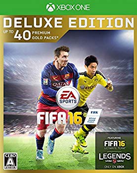 【中古】【非常に良い】FIFA 16 DELUXE EEDITION【限定版特典】:Ultimate Team:40プレミアムゴールドパック ダウンロードコード、メッシ FUT 5試合レンタル ダウンロー w17b8b5