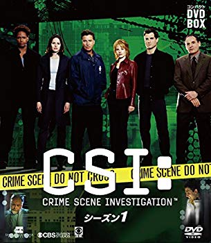 【中古】ＣＳＩ：科学捜査班　コンパクト　ＤＶＤ‐ＢＯＸ　シーズン１ [DVD]｜ドリエム店