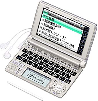 【中古】CASIO Ex-word 陰電子字引き XD-A6800 多字引き組み入れる模範例 ツインタッチパネル 音吐相応う 130コンテンツ 日本読みもの300細工物/分野読みもの100細工物寄せあつめる Blanview wyw801m