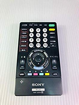 【中古】SONY ソニー純正テレビリモコン RMF-JD005 i8my1cf