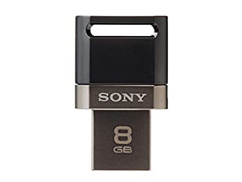【中古】SONY USB記憶装置 USB2.0 8GB 黒いこと USM8SA1 B