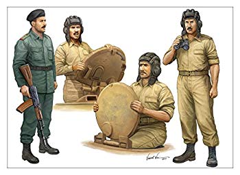 【中古】トランペッター 1/35 イラク軍 戦車兵 4体セット プラモデル 00439 n5ksbvb