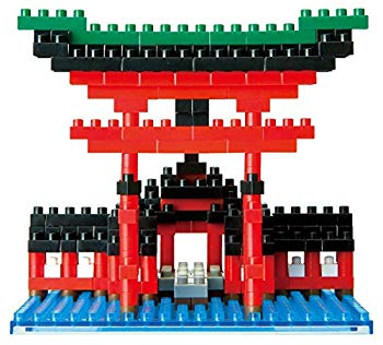 【中古】ナノブロック 厳島神社大鳥居 NBH-017 g6bh9ry