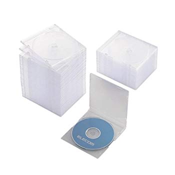 【中古】【人並み外れたに好いたらしい】エレコム CD/ヴィデオディスクスリムプラケース/1枚納める/50容器に並べる/せつ然たる 9jupf8b