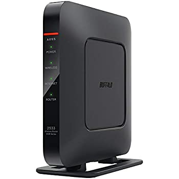 【中古】【非常に良い】バッファロー 11ac対応 1733＋800Mbps 無線LANルータ（親機単体） WSR-2533DHPL-C【iPhone13/12/11メーカー動作確認済み】