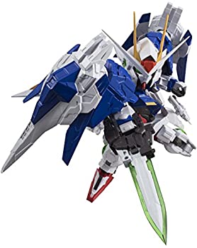 【中古】NXEDGE STYLE ネクスエッジスタイル [MS UNIT] 機動戦士ガンダム00 ダブルオーガンダム & オーライザーセット 約85mm ABS&PVC製 塗装済み可動フ