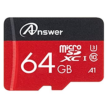 【中古】【非常に良い】アンサー microSDXCカード64GB 各種Nintendo Switch対応 UHS-I Class10(最大読み込み速度95MB/s)｜ドリエム店