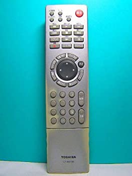 【中古】【非常に良い】東芝 テレビデオリモコン CT-90138