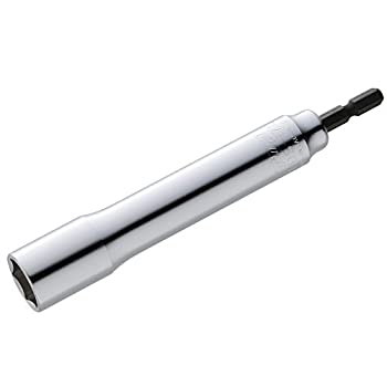 【中古】【非常に良い】トップ (TOP) 電動ドリル用 ロングソケット 対辺17 全長153 6角 日本製 ダブルナット脱着可能 EDS-17L