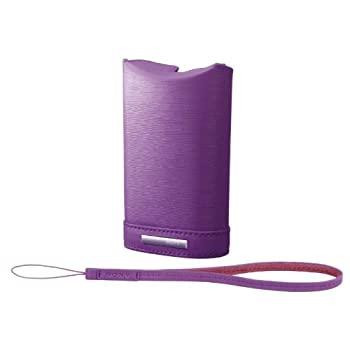 【中古】【非常に良い】ソニー SONY ソフトキャリングケース バイオレット LCS-WM/V