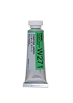 【中古】【非常に良い】ホルベイン 透明水彩絵具 コンポーズグリーン W271 15ml(5号) g6bh9ry