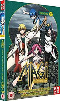 【中古】【非常に良い】マギ The labyrinth of magic 第1期 コンプリート DVD-BOX2 （14-25話完 300分） 大高忍 アニメ [DVD] [Import] [PAL 再生環境をご確認ください]｜ドリエム店