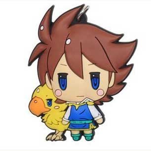 【中古】ファイナルファンタジー トレーディングラバーストラップ バッツ・クラウザー単品 d2ldlup