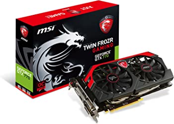 【中古】MSI社製 NVIDIA GeForce GTX770搭載ビデオカード(オーバークロックモデル) N770GTX Twin Frozr 4S OC V2|ドリエム店