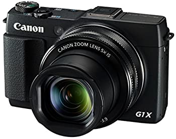 【中古】【人並み外れたに好いたらしい】Canon デジタル写真器 Power Shot G1 X Mark II 光学5倍望遠レンズ F値2.0 PSG1X MARKII