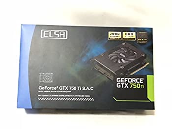 【中古】ELSA NVIDIA GeForce GD750Ti 2GB グラフィックボード GD750-2GERT|ドリエム店