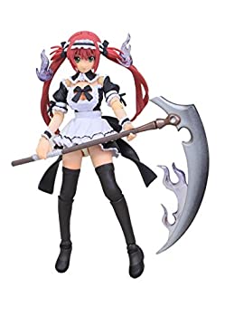 【中古】海洋堂 レガシーOFリボルテック クイーンズブレイド 冥土へ誘うものアイリ 約135mm ABS&PVC製 塗装済み可動フィギュア LR-017画像