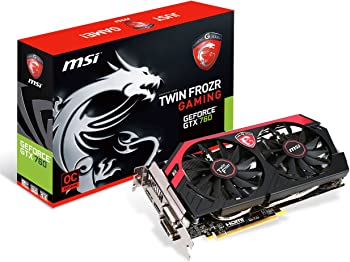 【中古】【非常に良い】MSI社製 NVIDIA GeForce GT760搭載ビデオカード (オーバークロックモデル) N760GTX TWIN FROZR 4S OC V2