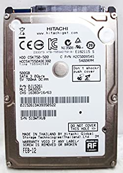 【中古】【非常に良い】HCC547550A9E380PN 0J15261MLC DA3935 Hitachi 500GB SATA 2.5HardDrive by Hitachi