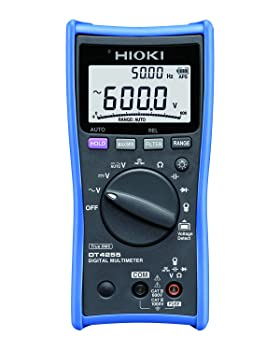 【中古】HIOKI(日置電機) DT4255 デジタルマルチメータ(電圧測定端子にヒューズ付の安全型)|ドリエム店