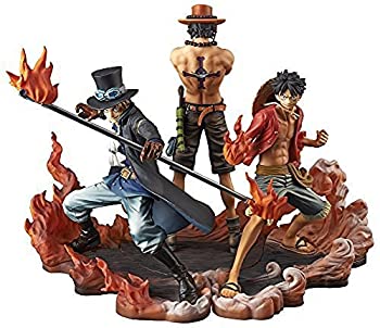 【中古】ワンピース DXF BROTHERHOOD II フィギュア アニメ グッズ プライズ バンプレスト ルフィ&サボ&エース全3種フルコンプセット｜ドリエム店