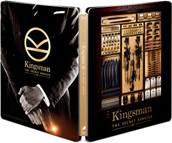 【中古】 KINGSMAN / キングスマン ブルーレイ プレミアム・エディション (初回限定版)(日本オリジナルデザイン ダブルジャケット仕様スチールブック[Ste