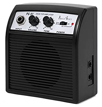 【中古】PhotoGenic フォトジェニック 3W出力 ミニギターアンプ PG-01 (テスト駆動電池付)