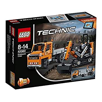 【中古】【人並み外れたに似つかわしい】レゴ (LEGO) 方法 通い路工事貨物自動車 \u0026 ショベルカー 42060