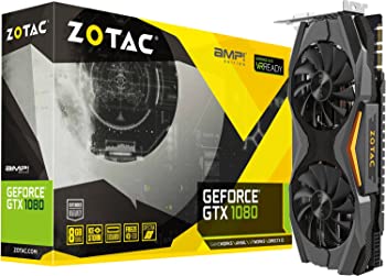 【中古】【人並み外れたに好いたらしい】ZOTAC GeForce GTX 1080 AMP! ～版 ZT-P10800C-10P 8GB GDDR5X IceStorm 冷やかす メタルラップアラウンド 炭素 ExoArmor 飾りつけ 超幅ひろい 1
