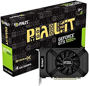 【中古】Palit NVIDIA GeForce GTX1050Ti 4GB STORMX (NE5105T018G1-1070F) 映像媒体歌留多