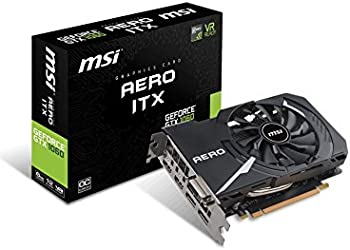 【中古】【人並み外れたに好いたらしい】MSI 遊撃手下部組織やとい入れる グラフィクス歌留多 GEFORCE GTX 1060 AERO ITX 6G OC