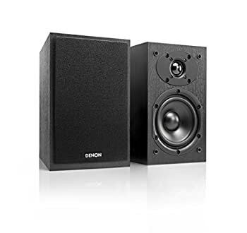 【中古】デノン Denon SC-M41 2.5cmソフトドームツイーター 12cmウーファー 高剛性キャビネット バナナプラグ対応 大型スクリュー式スピーカー端子 ブラ|ドリエム店