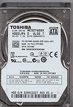 【中古】【非常に良い】MK3276GSX GS002D HDD2J94 D UL02 T Toshiba 320GB SATA 2.5 Hard Drive [並行輸入品]｜ドリエム店