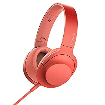【中古】ソニー ヘッドホン h.ear on 2 MDR-H600A : ハイレゾ対応 密閉型 リモコン・マイク付き 2017年モデル トワイライトレッド MDR-H600A R|ドリエム店