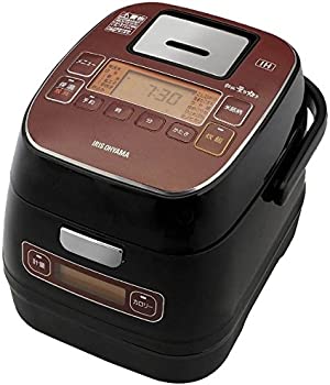 【中古】【非常に良い】アイリスオーヤマ IHジャー炊飯器（3合炊き）IRIS OHYAMA　銘柄量り炊きIH炊飯器 KRC-ID30-R