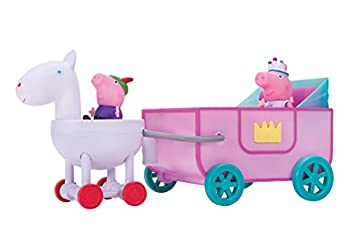 【中古】【非常に良い】Peppa PigプリンセスCarriage Vehicle with Figures|ドリエム店