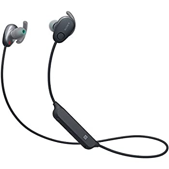 【中古】ソニー ワイヤレスノイズキャンセリングステレオヘッドセット WI-SP600N : Amazon Alexa搭載 / マイク付き WI-SP600N BM