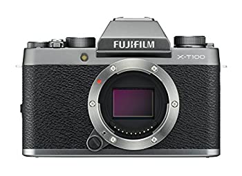 【中古】FUJIFILM ミラーレス一眼 X-T100ダークシルバー X-T100-DS ボディ｜ドリエム店
