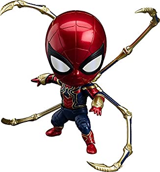 【中古】ねんどろいど アベンジャーズ/インフィニティ・ウォー アイアン・スパイダー インフィニティ・エディション ノンスケール ABS&PVC製 塗装済み可｜ドリエム店