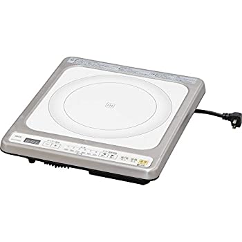 【中古】アイリスオーヤマ IHクッキングヒーター 卓上 1400W ビルトインタイプ コンロ ホワイト IHC-B112-W