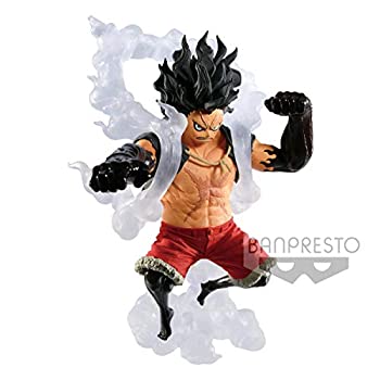 【中古】【非常に良い】バンプレスト ワンピース KING OF ARTIST THE SNAKEMAN モンキー・D・ルフィ スネイクマン フィギュア