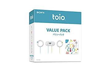 【中古】toio ( トイオ ) バリューパック「つくって、あそんで、ひらめいて」ロボットトイ 小さなキューブ型ロボット 一人でもみんなでも 手を動かして