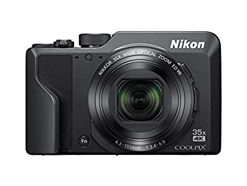 【中古】【非常に良い】Nikon デジタルカメラ COOLPIX A1000 BK 光学35倍 ISO6400 アイセンサー付EVF クールピクス ブラック A1000BK