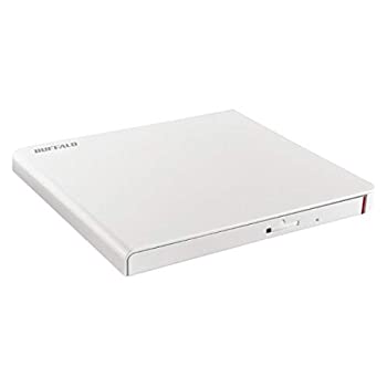 【中古】【非常に良い】バッファロー DVSM-PLS8U2-WHA USB2.0 ポータブルDVDドライブ 再生・書き込みソフト添付 ホワイト|ドリエム店