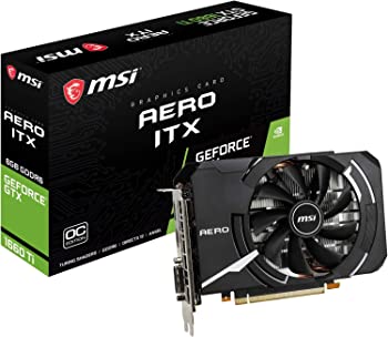 【中古】MSI GeForce GTX 1660 Ti AERO ITX 6G OC グラフィックスカード ブラック [国内正規流通品]｜ドリエム店 35,465円