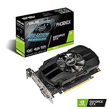 【中古】【非常に良い】ASUS Phoenix PH-GTX1650-O4G GeForce GTX 1650 4 GB GDDR5