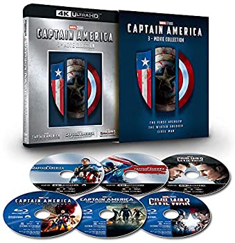 【中古】キャプテン・アメリカ:4K UHD 3ムービー・コレクション [4K ULTRA HD+ブルーレイ] [Blu-ray]